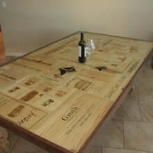 Wine Crate Tables