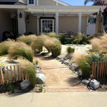 A Sand Sculptural Landscape in Huntington Beach
