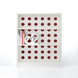 PANYL Cinnamon Dots for IKEA BILLY - Home Decor