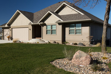 Transitional exterior home photo in Milwaukee