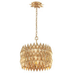 Varaluz Lighting - Varaluz Lighting Forever - 4 Light Pendant, French Gold Finish - Shirley Bassey famously sang "Diamonds are ForeverForever 4 Light Pend French Gold *UL Approved: YES Energy Star Qualified: n/a ADA Certified: n/a  *Number of Lights: Lamp: 4-*Wattage:60w Candelabra Base bulb(s) *Bulb Included:No *Bulb Type:Candelabra Base *Finish Type:French Gold