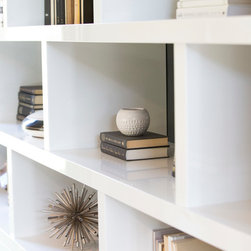 Modern High-Gloss Bookshelf (mHouse Project) - Products