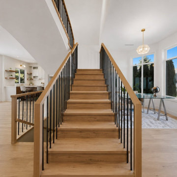 Bright Transitional Custom Home