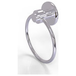 Allied Brass - Mercury Towel Ring, Polished Chrome - The contemporary motif from this elegant collection has timeless appeal. Towel ring is constructed of solid brass and is an ideal six inches in diameter. It is ideal for displaying your favorite decorative towels or for providing the space for daily use.