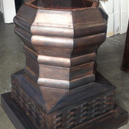 Copper Chimney Caps, Shrouds and Pots - Products