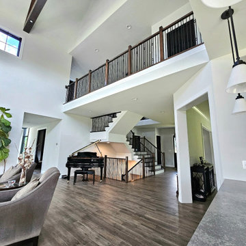 Project #109 | U-Shaped Stairs in Countryside Retreat