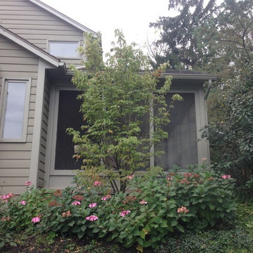 Flowering Porch Planting - Pittsford, NY