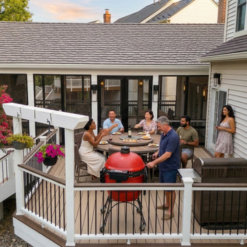 Multi-Level Deck, Screened Porch & Swim Spa