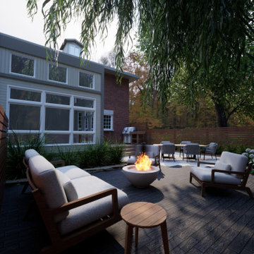 Old Ottawa South Small Garden Design