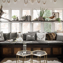 living room aesthetic - minimalist canadiana