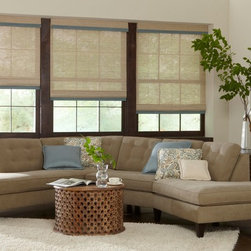 Horizons Natural Woven Shades - Window Treatments