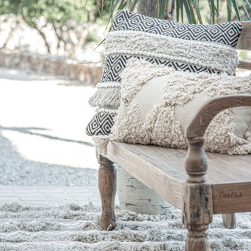 Boho Rugs & Pillows