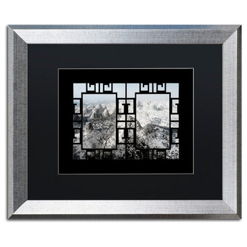 Philippe Hugonnard 'Winter View I' Art, Silver Frame, Black Matte, 20"x16"