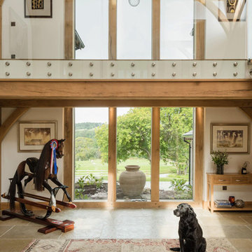 Full Interior Design Oak Frame Building