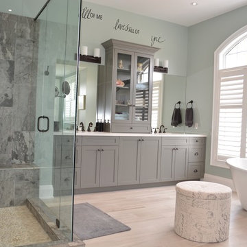 Bathroom and custom cabinetry