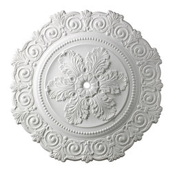 Marietta Medallion 33 Inch In White Finish - Products