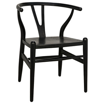 Zola Chair, Charcoal Black