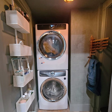 Laundry room in brownstone