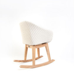 Wintons Teak Matz Rocking Chair - Patio Furniture And Outdoor Furniture