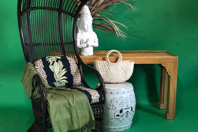 Inspiration for a tropical sunroom remodel in Miami