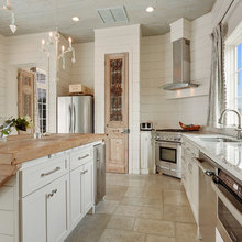 Kitchen Angled Wall