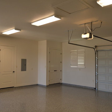 Garage, AKA the "toy box"