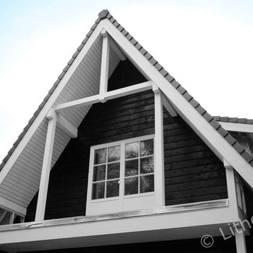 Scandinavian style timber house