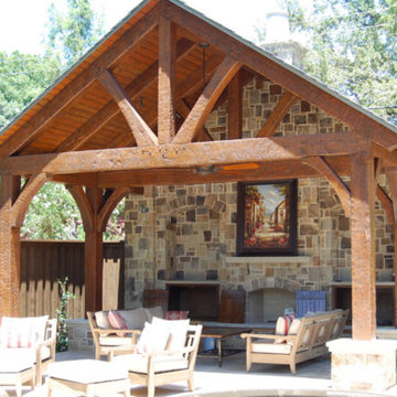 Custom Outdoor Timber Trusses & Beams