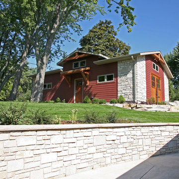 Booth Lake Portico & Exterior Remodel