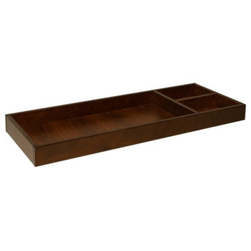 DaVinci Classic Universal Wide Removable Changing Tray in Espresso
