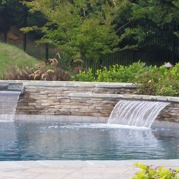 Pools Patios and stone work by Stewart Landscape