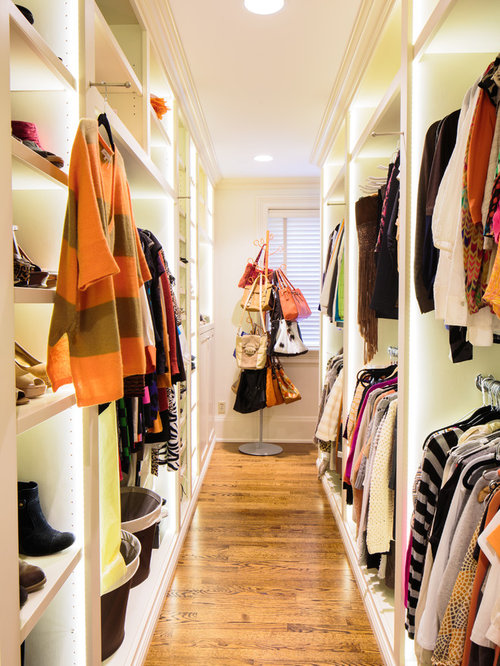 Narrow Walk In Closet Ideas, Pictures, Remodel and Decor