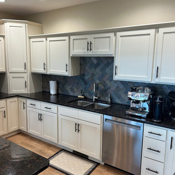 Beautiful Kitchen Remodel Done with Ivory Cabinets