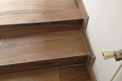 Design ideas for a modern staircase in Reims.