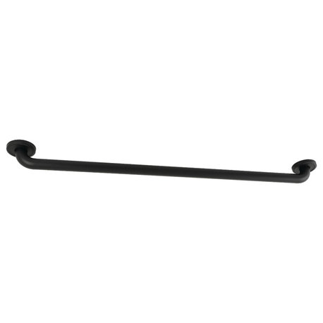 Kingston Brass DR814360 Laurel 36" X 1-1/4" OD Grab Bar, Matte Black