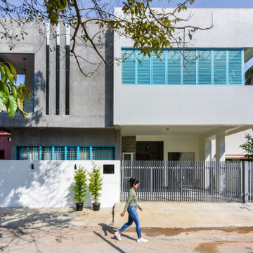 The Blue Louvre House