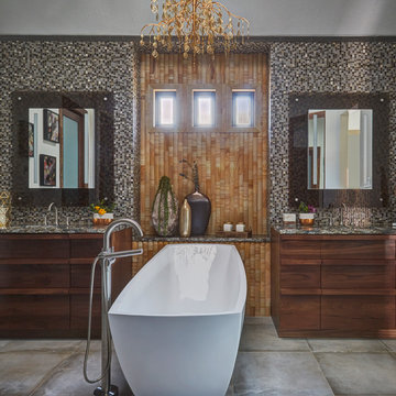 Wine Room and Master Bath