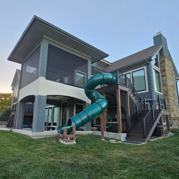 Sunroom Renovation, Structural Deck Addition & Excavation | Olathe, Kansas