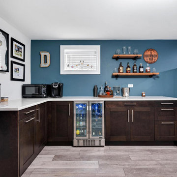 Basement & Fireplace