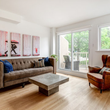 Updating a "Granny Chic" Townhouse on a Shoestring Budget