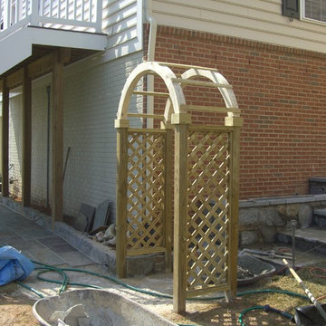 Wood Arbors and Entrances