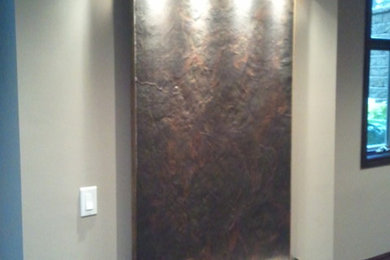 Inspiration for a contemporary home design remodel in Detroit