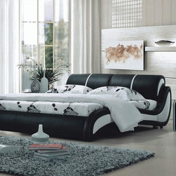 Modrest BL9068 Modern Leather Bed - Beds