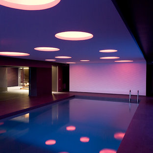 他の地域のコンテンポラリースタイルのおしゃれなプールの写真