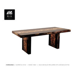 Elemental Flow Dining Table - Kitchen And Dining Furniture