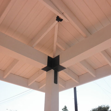 Pergola with a Dutch Gable Roof