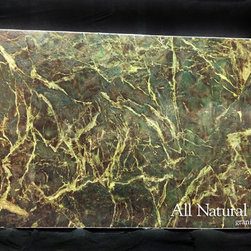 All Natural Stone - Autumn Green Granite Slab - Kitchen Countertops