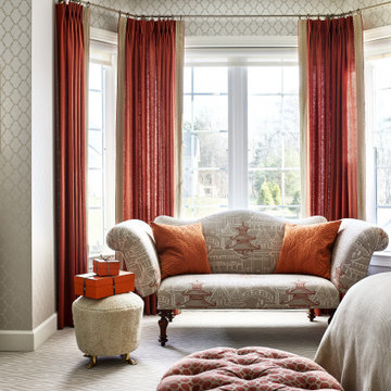 Warm Traditional With Bold Accents