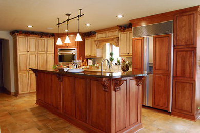 This is an example of a kitchen in Milwaukee.