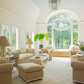Beach Style Living Room